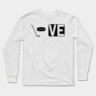 Ice Hockey - Love Long Sleeve T-Shirt